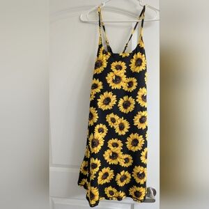Constantly Varied Gear Sunflower A-Line Dress